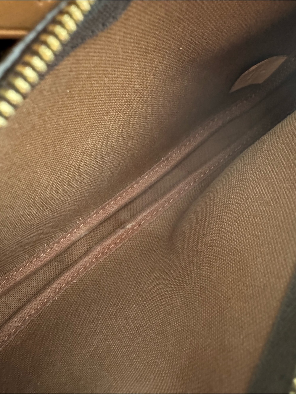 Louis Vuitton Monogram Multi-Pochette Accessoires in Brown with Green Strap - Picture 7 of 10
